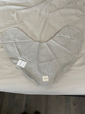 New with tag Pehr nursing pillow Cover in Light Gray with Dot Print